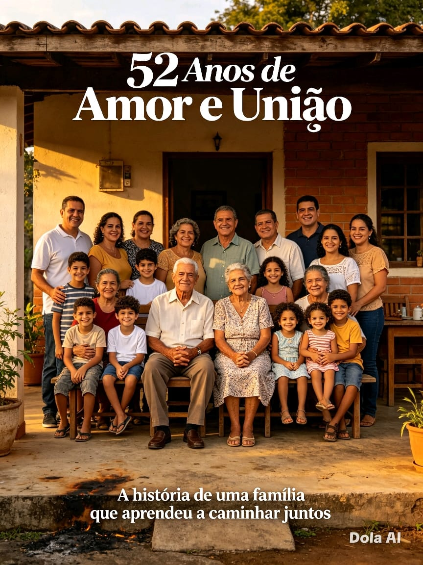 💛 52 Anos de Caminhada Juntos — E Agora é a Nossa Vez
