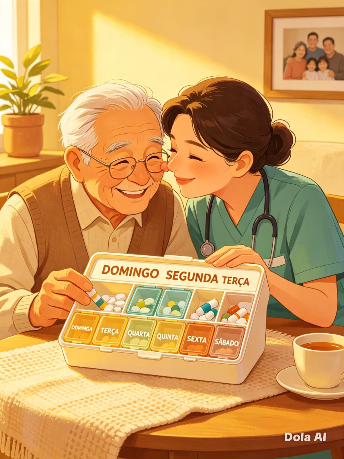 Quando os Remédios Saem do Lugar: Paciência, Amor e Organização